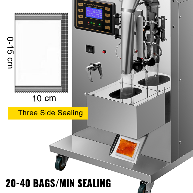 Máquina automática de embalagem e selagem para picolé de gelo líquido para picolé de gelo