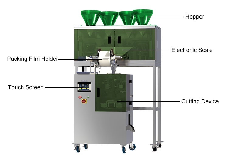 Máquina de embalagem para máquina de chá linha de produção automática de saquinhos de chá