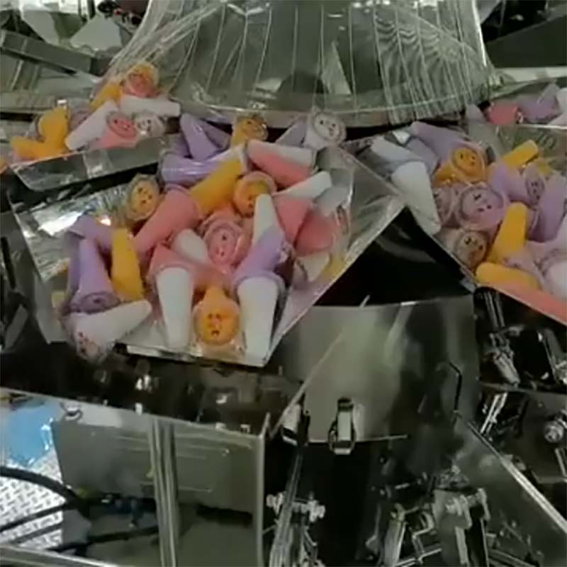 Linha de produção de gelatina de embalagem automática